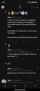 Herunterladen Amethyst Soziales für Android Bildschirmfoto 3