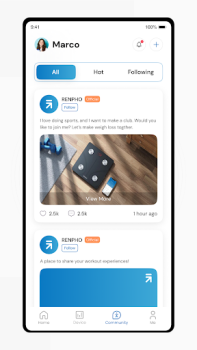 Herunterladen Renpho Health Gesundheit & Fitness für Android Bildschirmfoto 3