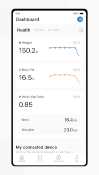 Herunterladen Renpho Health Gesundheit & Fitness für Android Bildschirmfoto 4
