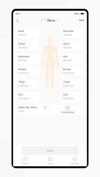 Herunterladen Renpho Health Gesundheit & Fitness für Android Bildschirmfoto 5
