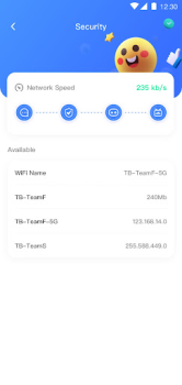 Herunterladen Wifi Analyzer - Fast & Secure Werkzeuge für Android Bildschirmfoto 2
