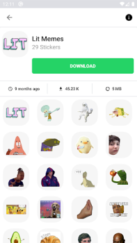 Herunterladen Aufkleber Für WhatsApp Chat Werkzeuge für Android Bildschirmfoto 2