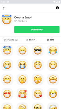 Herunterladen Aufkleber Für WhatsApp Chat Werkzeuge für Android Bildschirmfoto 5