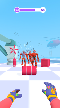 Herunterladen Ropy Hero 3D Action-Abenteuer Aktion für Android Bildschirmfoto 2