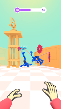 Herunterladen Ropy Hero 3D Action-Abenteuer Aktion für Android Bildschirmfoto 3