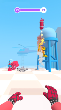 Herunterladen Ropy Hero 3D Action-Abenteuer Aktion für Android Bildschirmfoto 5