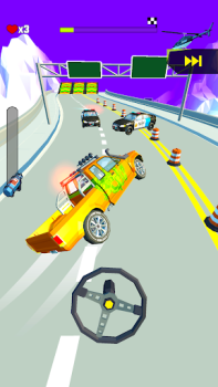 Herunterladen Crazy Rush 3D - Autofahren Rennen für Android Bildschirmfoto 5