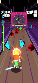 Herunterladen Music Dash: Full Mod Fight Musik für Android Bildschirmfoto 2
