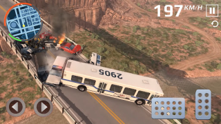 Herunterladen Grand Canyon Auto Crash Game Rennen für Android Bildschirmfoto 3