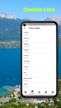 Herunterladen Dap Drift - fishing depth maps Karten & Navigation für Android Bildschirmfoto 5