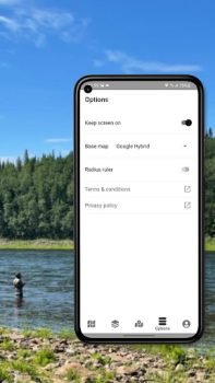 Herunterladen Dap Drift - fishing depth maps Karten & Navigation für Android Bildschirmfoto 6