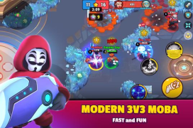 Herunterladen Heroes Strike - Moba und Battl Aktion für Android Bildschirmfoto 2
