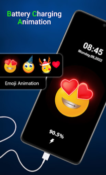Herunterladen Batterie Laden Animation HD Arbeit für Android Bildschirmfoto 2