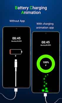 Herunterladen Batterie Laden Animation HD Arbeit für Android Bildschirmfoto 3