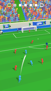 Herunterladen Super Goal -Strichmann Fußball Aktion für Android Bildschirmfoto 4