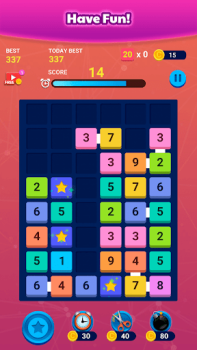 Herunterladen Merge Block: Number Merge Game Puzzle-Spiele für Android Bildschirmfoto 7