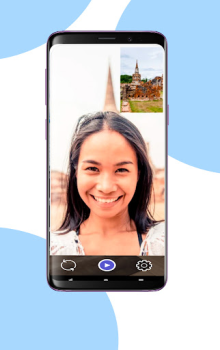 Herunterladen BiCamera: Front und Rückkamera Personalisierung für Android Bildschirmfoto 3