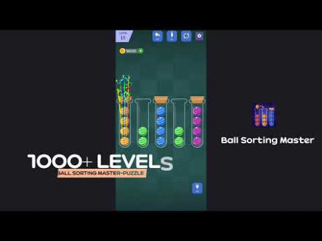 Herunterladen Ball Sorting Master - Puzzle Puzzle-Spiele für Android Bildschirmfoto 5