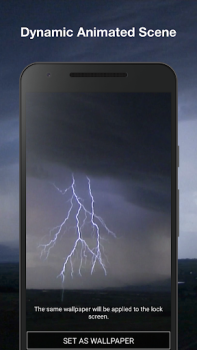 Herunterladen Animiertes Gewitter Personalisierung für Android Bildschirmfoto 2