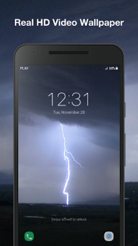 Herunterladen Animiertes Gewitter Personalisierung für Android Bildschirmfoto 3
