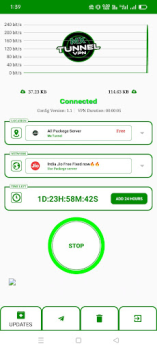 Herunterladen Mx Tunnel Vpn - Super fast Net Werkzeuge für Android Bildschirmfoto 3