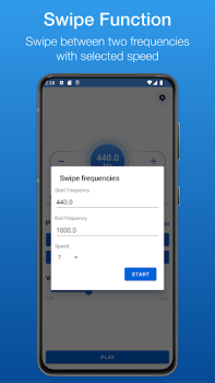 Herunterladen Tone Generator Musik und Audio für Android Bildschirmfoto 3