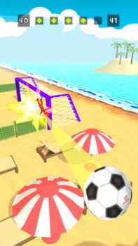 Herunterladen Crazy Kick! Fun Football game Arkade für Android Bildschirmfoto 5