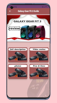 Herunterladen Galaxy Fit 2 smart watch Guide Bildung für Android Bildschirmfoto 2