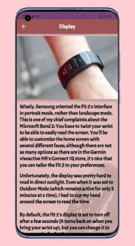 Herunterladen Galaxy Fit 2 smart watch Guide Bildung für Android Bildschirmfoto 4