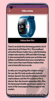 Herunterladen Galaxy Fit 2 smart watch Guide Bildung für Android Bildschirmfoto 6