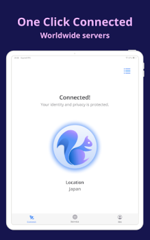 Herunterladen SquirrelVPN Wirtschaft für Android Bildschirmfoto 5