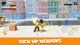 Herunterladen City Fighter vs Street Gang Aktion für Android Bildschirmfoto 2