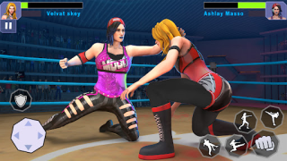 Herunterladen Bad Girls Wrestling Game Sport Spiele für Android Bildschirmfoto 3