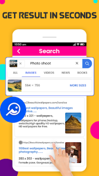 Herunterladen Image Search, Photo Downloader Werkzeuge für Android Bildschirmfoto 4