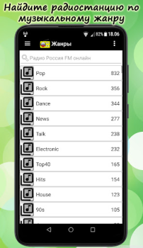 Herunterladen Русское Радио Онлайн Musik und Audio für Android Bildschirmfoto 6