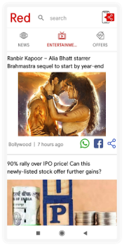 Herunterladen Red App Nachrichten & Magazine für Android Bildschirmfoto 2