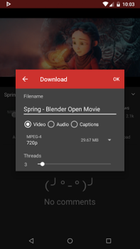 Herunterladen PlayTube Mp3 VideoTube Musik und Audio für Android Bildschirmfoto 4