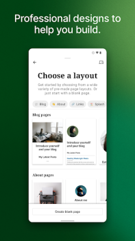 Herunterladen Jetpack – Website-Baukasten Arbeit für Android Bildschirmfoto 4