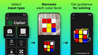 Herunterladen Cube Cipher - Würfel-Löser Puzzle-Spiele für Android Bildschirmfoto 2