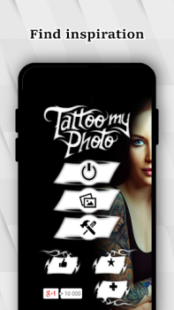 Herunterladen Tattoo my Photo 2.0 Foto für Android Bildschirmfoto 3