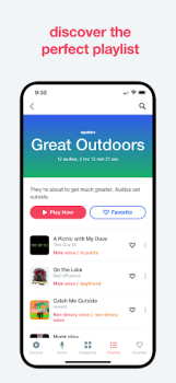 Herunterladen Quinn - Audio Stories Gesundheit & Fitness für Android Bildschirmfoto 3