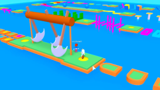 Herunterladen Obby Parkour games: lava mod Abenteuer für Android Bildschirmfoto 2