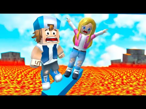 Herunterladen Obby Parkour games: lava mod Abenteuer für Android Bildschirmfoto 8