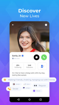 Herunterladen Cikcik: Live, Share & Connect Partnersuche für Android Bildschirmfoto 7