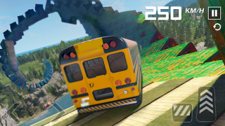 Herunterladen Bus Simulator: Ramp Stunt Rennen für Android Bildschirmfoto 2