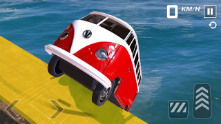 Herunterladen Bus Simulator: Ramp Stunt Rennen für Android Bildschirmfoto 4