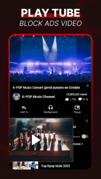 Herunterladen PlayTube - Block Ads Video Werkzeuge für Android Bildschirmfoto 4