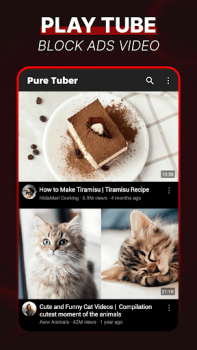 Herunterladen PlayTube - Block Ads Video Werkzeuge für Android Bildschirmfoto 5