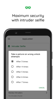 Herunterladen AppLocker: App-Sperre, PIN Arbeit für Android Bildschirmfoto 6
