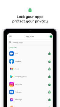 Herunterladen AppLocker: App-Sperre, PIN Arbeit für Android Bildschirmfoto 7